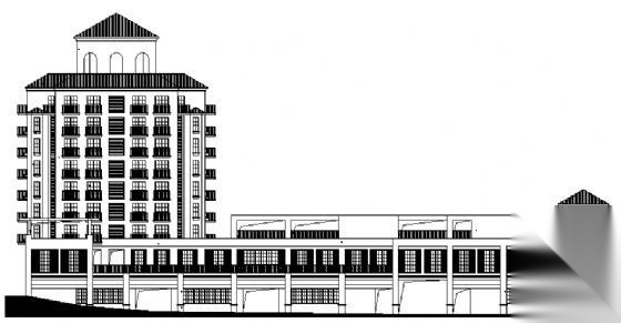 某花园洋房13栋住宅楼建筑施工图