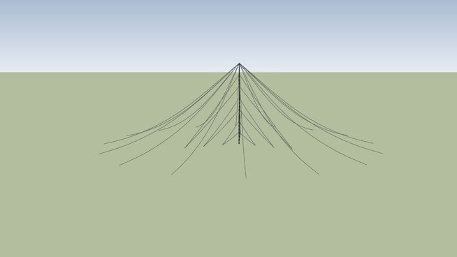 伍德赛德VLFΩ发射机桅杆 其他 沙漠 五月柱 火山 画