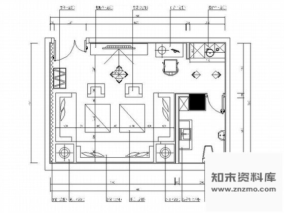 施工图北京娱乐会所时尚KTV包间装修图