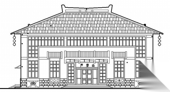 [山西芦芽山]某宣教馆建筑结构电施图（包含节能计算书） 建筑电气