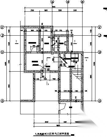 某人防工程建筑详图