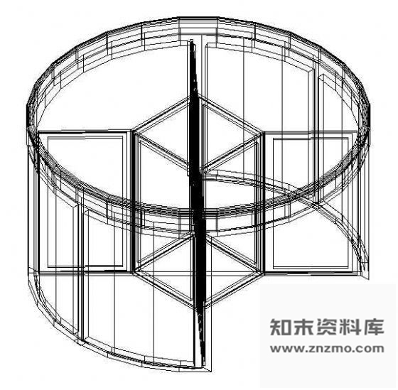 图块/节点门CAD模型图块35