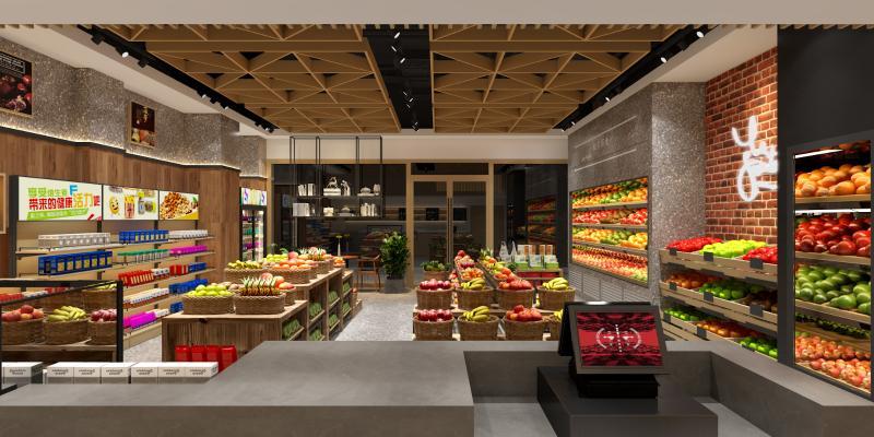 现代水果店 水果店