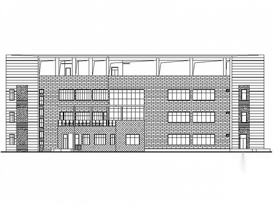 [广东]3层现代风格办公楼建筑设计施工图（知名设计院）