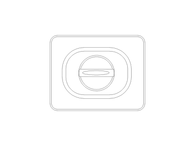 厨房厨具图块图块灶具图块灶具立面图块 油盅
