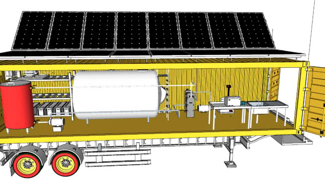 集装箱牛奶冷却中心 太阳能采集器 烤炉 笔记本 散热器护栅 工具箱