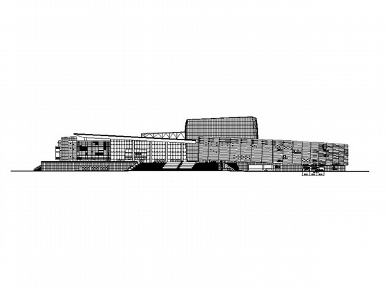 [宁波]某五层剧院建筑施工图 公共建筑