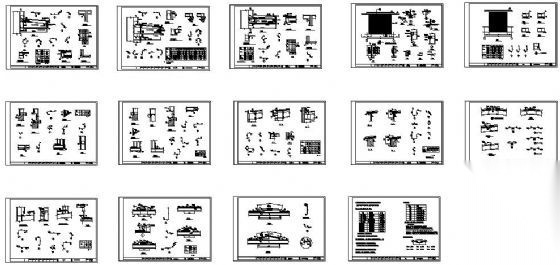 某钢构公司构造节点配料安装图集 节点