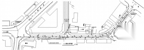 桂林市某道路排水工程竣工图纸 市政给排水 给排水图
