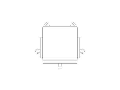 柜子 班台办公桌图块