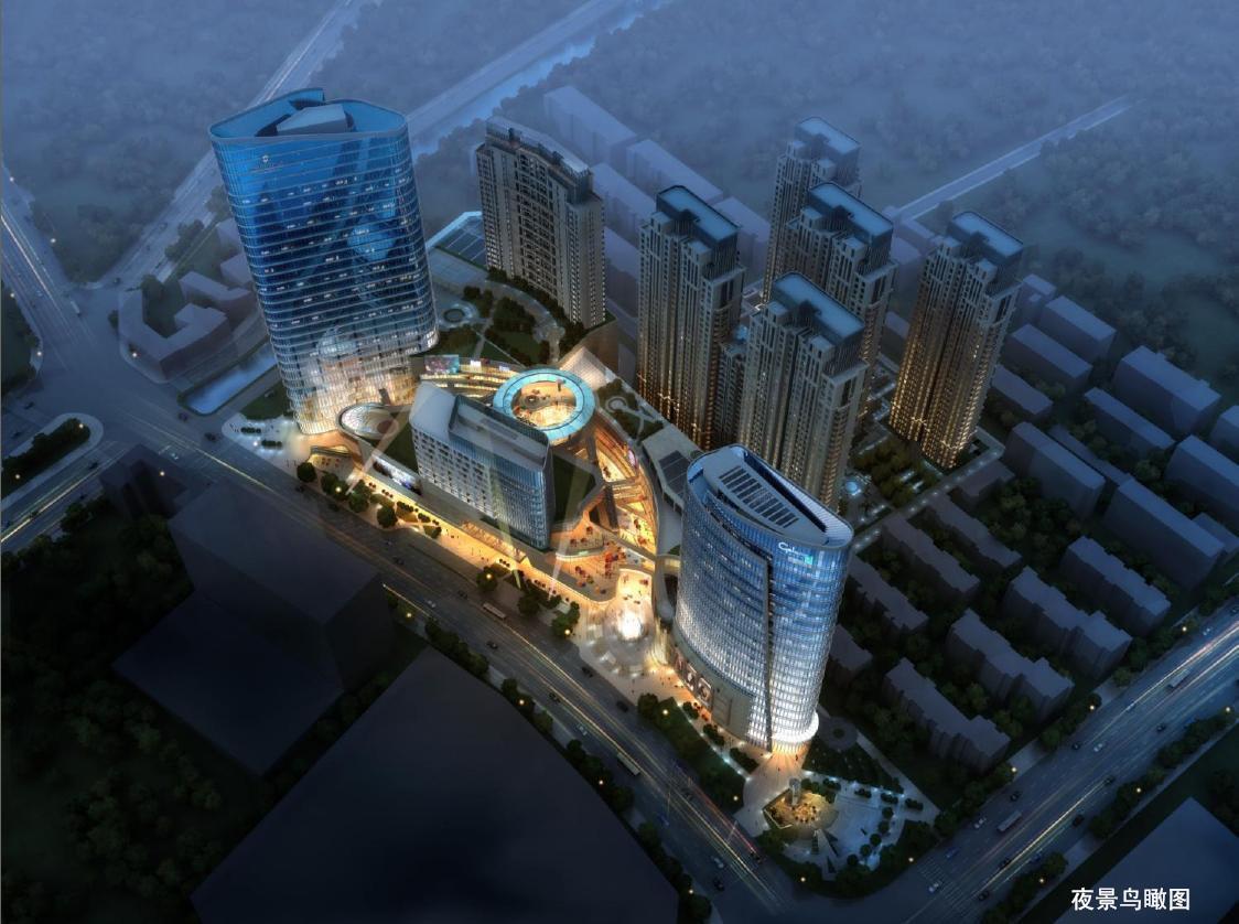 [江苏]高层多功能现代风格城市综合体建筑设计方案文本 规划设计