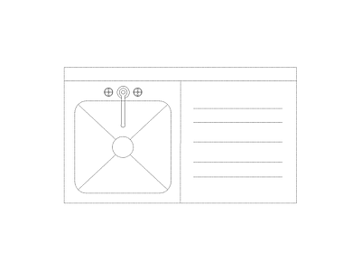 卫浴设施 厨房厨具图块图块灶具图块灶具立面图块