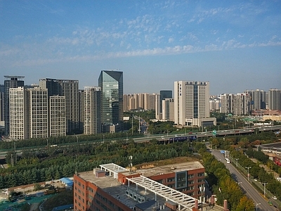 白天都市外景 城市外景