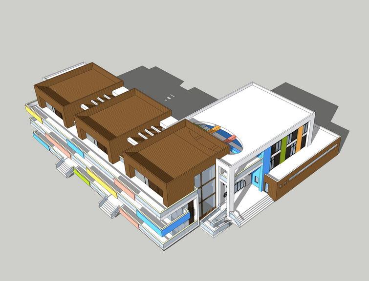 现代风格幼儿园