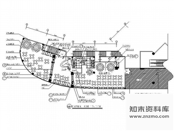 施工图越栈越南餐厅装饰施工图