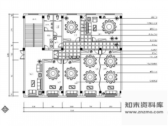 施工图某豪华包间施工图