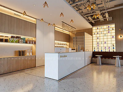 现代茶叶店