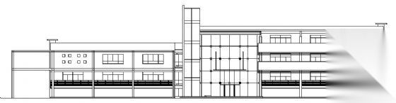 某四层钢结构办公楼建筑施工图