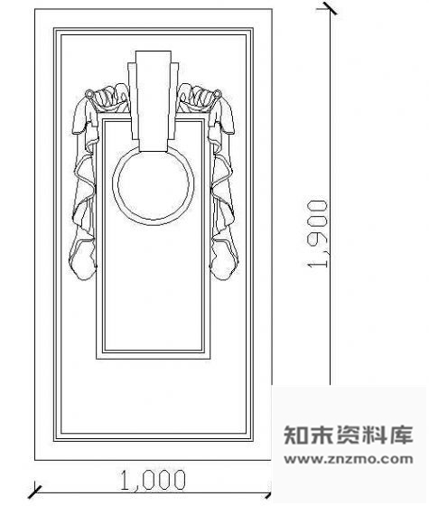 图块/节点花饰浮雕