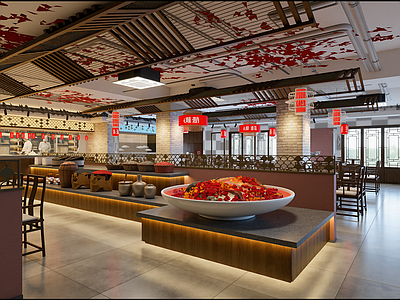 新中式火锅店