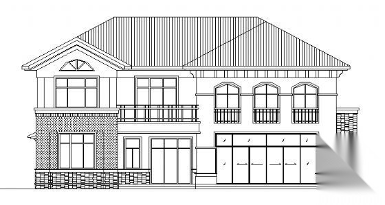 广东东莞某二层别墅（2-430）建筑结构施工图