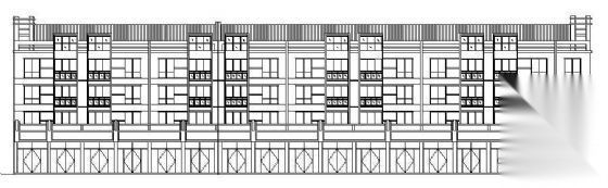 某市四层商住楼施工图