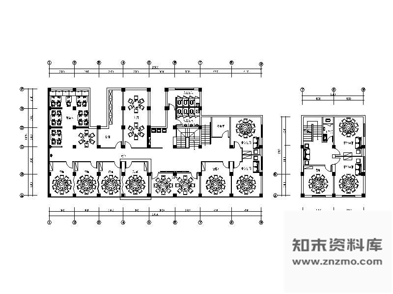 施工图连锁老鹅馆设计施工图