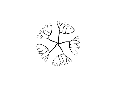 种植物平面图例 珙桐