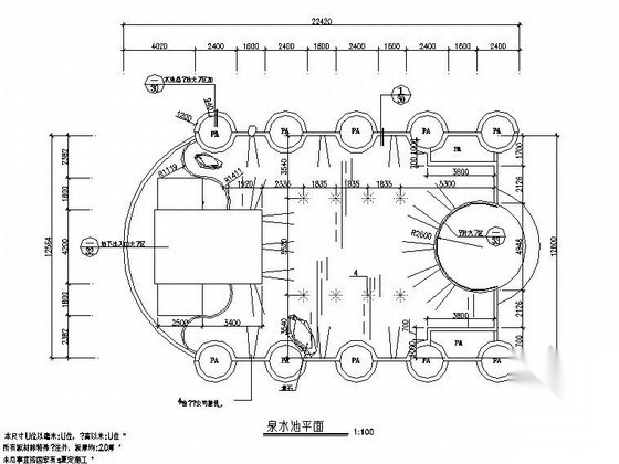 [福建]厦门某海湾中庭设计施工图