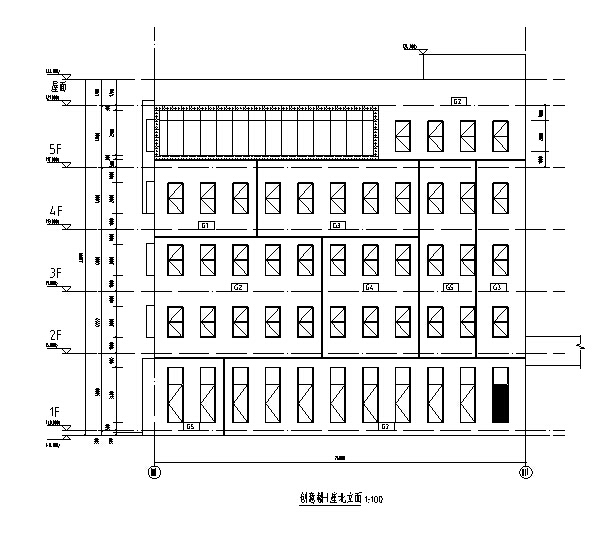 [广州]高层剪力墙结构科技创意楼建筑施工图（全专业审...