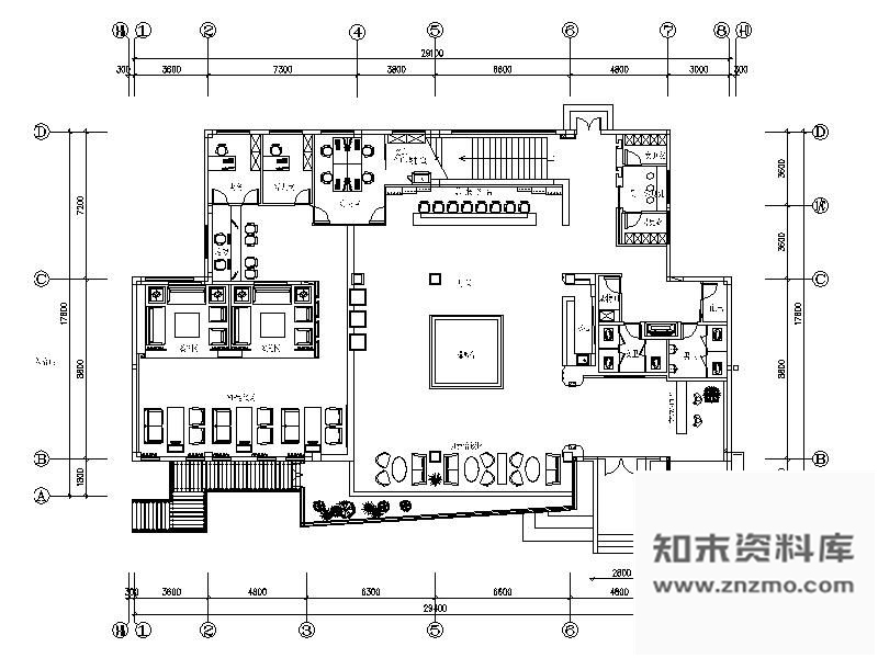 施工图上海售楼处室内施工图含实景