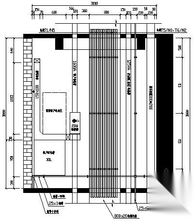 超高层建筑配电房电气施工图纸 建筑电气