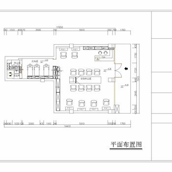 美发店施工图