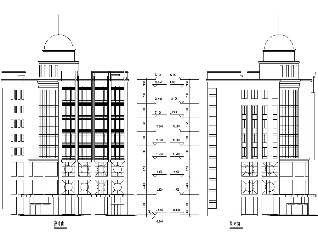 10套宾馆酒店建筑方案初设图CAD