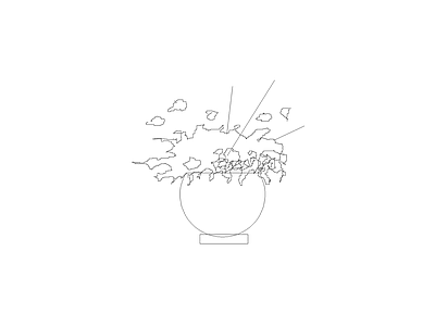 世界地图 植物图块