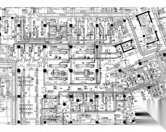[浙江]高层医院建空调通风及防排烟系统设计施工图（全直... 建筑暖通
