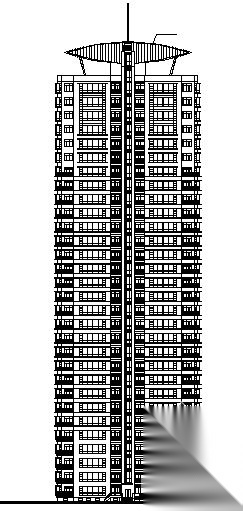 浦东某花园小区二期4、6号楼建筑施工图