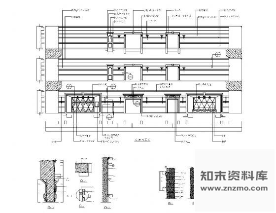 图块/节点酒店大堂装饰详图Ⅱ