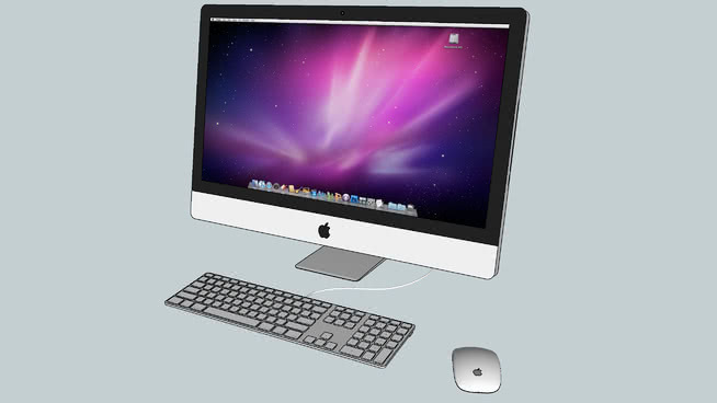苹果IMAC 27 +键盘+鼠标 显示器 笔记本 鼠标 键盘