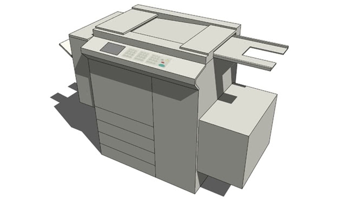 打印机 草图大师模型