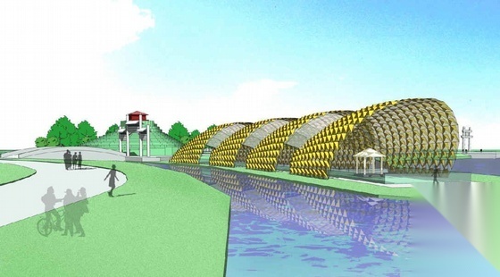 广州市某博物馆建筑设计方案