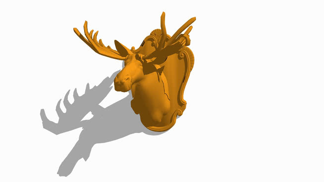 Wall Moose 花 饰品 钱 其他 三角龙