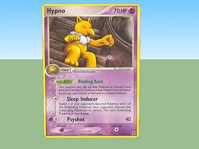 Pokemon卡牌Hypno hp 70