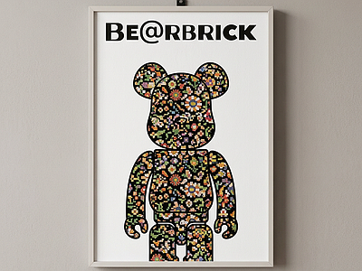 Bearbrick设计挂画挂画