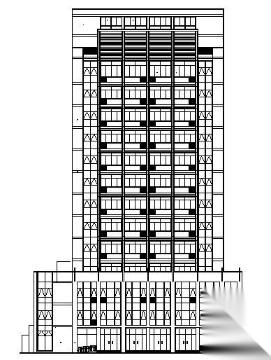 某办公楼建筑结构施工图