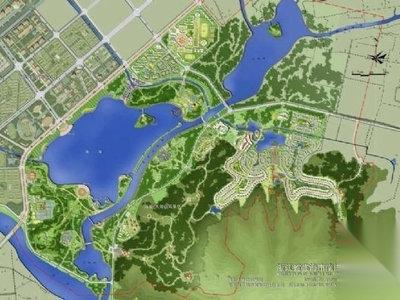 浙江某风景区全套规划设计方案 居住区景观