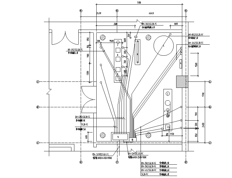 北京某直饮水机房全套图纸(cad)