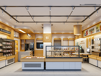现代面包店