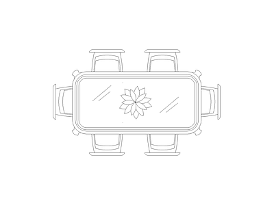 桌椅 设计师工装设计必备平面图块