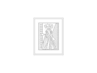 挂画 金螳螂标准图块施工图平面图块